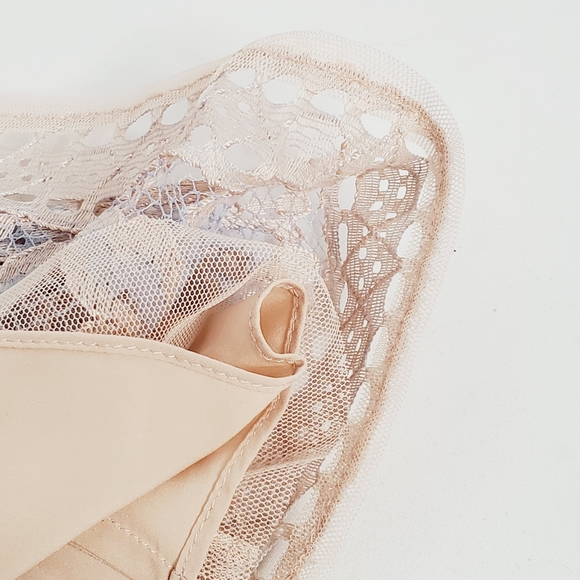 BCBGMaxAzria Pia Long Sleeve Lace Dress - Pink - Picture 13 of 16